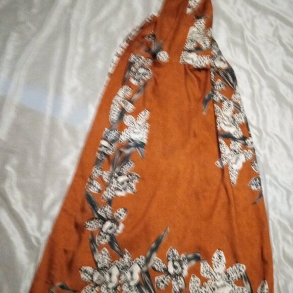 Chico reversible duster jacket sizeXL floral to animal-print w/side pockets boho - Picture 6 of 16